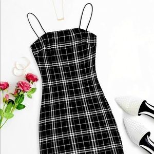 Plaid Slip Dress